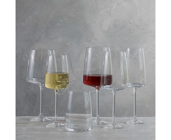 Набор бокалов для красного вина 530 мл, 6 шт., серия Vivid Senses(Sensa), Schott Zwiesel, фото , изображение 3 Набор бокалов для красного вина 530 мл, 6 шт., серия Vivid Senses(Sensa), Schott Zwiesel, фото , изображение 3