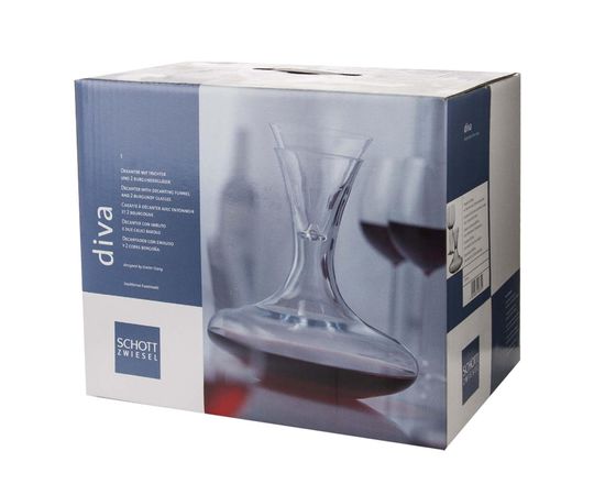 Набор подарочный: декантер, воронка и 2 бокала для вина 613 мл, серия Diva, Schott Zwiesel, фото , изображение 9