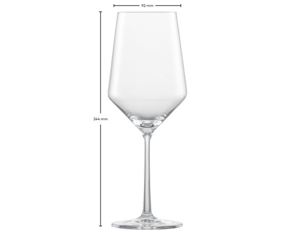 Набор бокалов для Каберне (Cabernet) 540 мл, 6 шт., серия Pure (Belfesta), Schott Zwiesel, фото , изображение 4