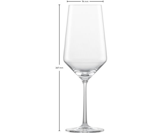 Набор бокалов для Бордо (Bordeaux) 680 мл, 6 шт., серия Pure (Belfesta), Schott Zwiesel, фото , изображение 4