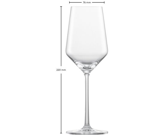 Набор бокалов для Рислинга (Riesling) 300 мл, 6 шт., серия Pure (Belfesta), Schott Zwiesel, фото , изображение 4 Набор бокалов для Рислинга (Riesling) 300 мл, 6 шт., серия Pure (Belfesta), Schott Zwiesel, фото , изображение 4