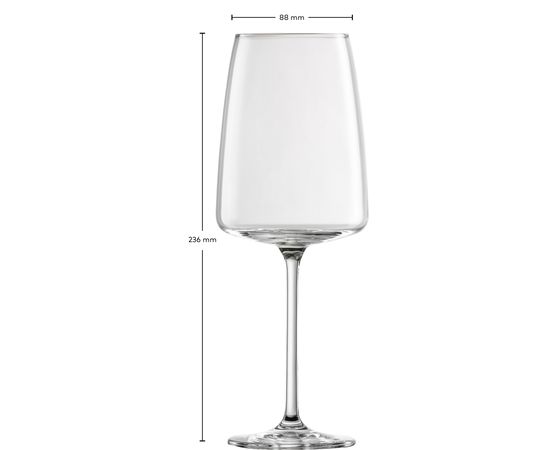 Набор бокалов для красного вина 530 мл, 6 шт., серия Vivid Senses(Sensa), Schott Zwiesel, фото , изображение 4 Набор бокалов для красного вина 530 мл, 6 шт., серия Vivid Senses(Sensa), Schott Zwiesel, фото , изображение 4