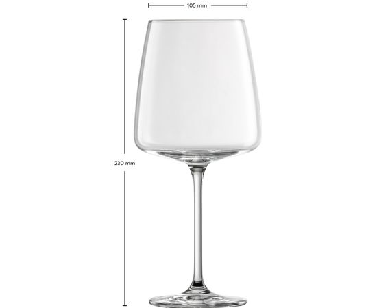 Набор бокалов для Бургундии 710 мл, 6 шт., серия Vivid Senses(Sensa), Schott Zwiesel, фото , изображение 3