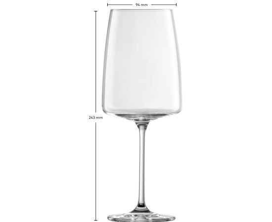 Набор бокалов для Бордо 660 мл, 6 шт., серия Vivid Senses(Sensa), Schott Zwiesel, фото , изображение 3