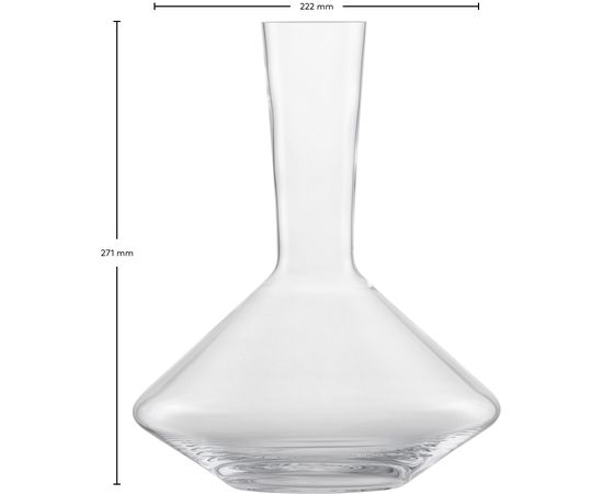 Декантер для вина 750 мл, серия Pure (Belfesta), Schott Zwiesel, фото , изображение 4 Декантер для вина 750 мл, серия Pure (Belfesta), Schott Zwiesel, фото , изображение 4