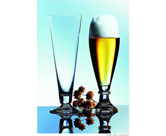 Набор бокалов для пива Pilsner 300 мл, 6 шт, хрустальное стекло, Германия, Schott Zwiesel, фото , изображение 3