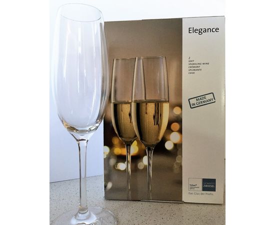 Набор бокалов для шампанского, 2 шт., 228 мл, серия Elegance, Schott Zwiesel, фото , изображение 7